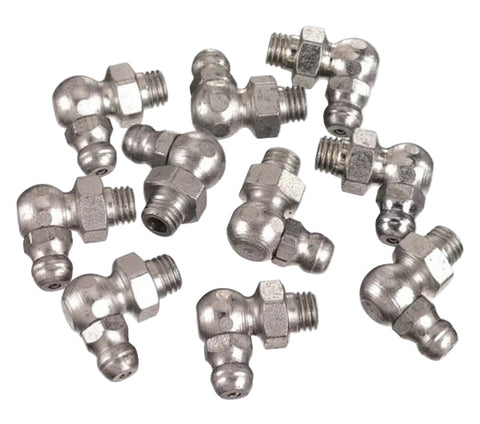 Grease Fitting NPT 1/4-28 90 Degree 10 PK (5491)