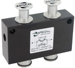 Dual-Spool 3 Way Push-Pull Valve (P/N:V-55)