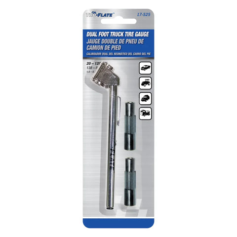 Dual Foot Truck Tire Gauge (17-525)