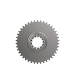 Spur Gear With Hub Extension (YZ590115)